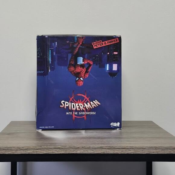 Spider Man Sentinel SV Action Peter Parker/ Spider Man Into The Spider Verse NWT - Picture 1 of 3